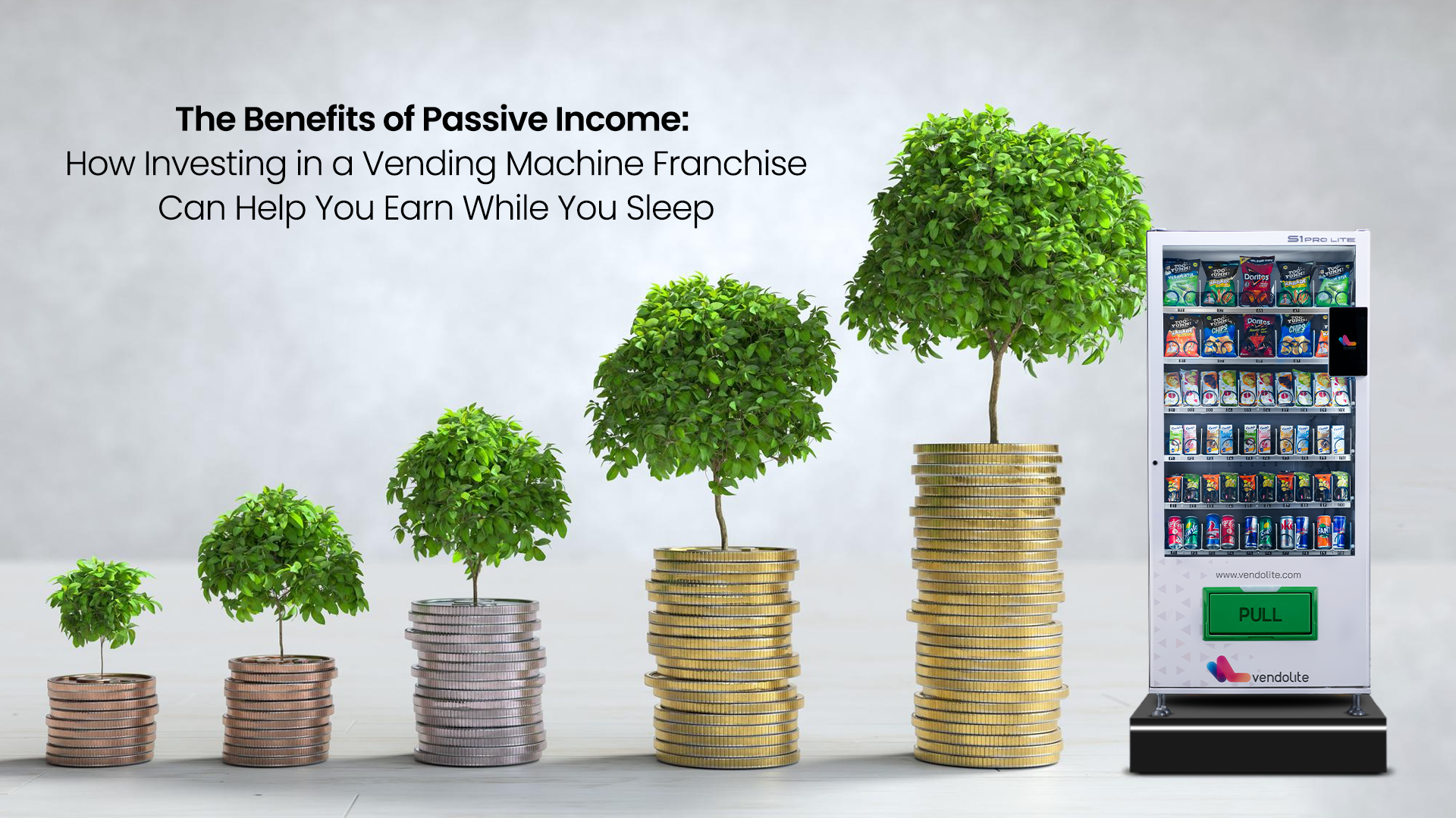 The Benefits of Passive Income: How Investing in a Vending Machine Franchise Can Help You Earn While You Sleep