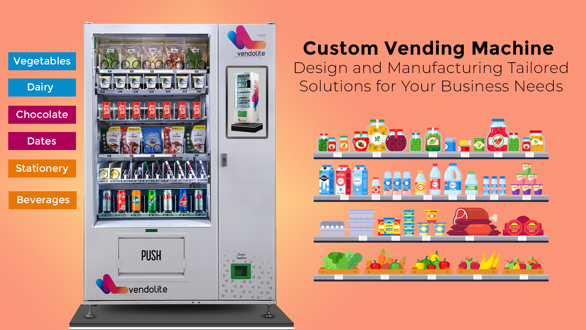 Custom Vending Machine Design and Manufacturing: Tailored Solutions for Your Business Needs