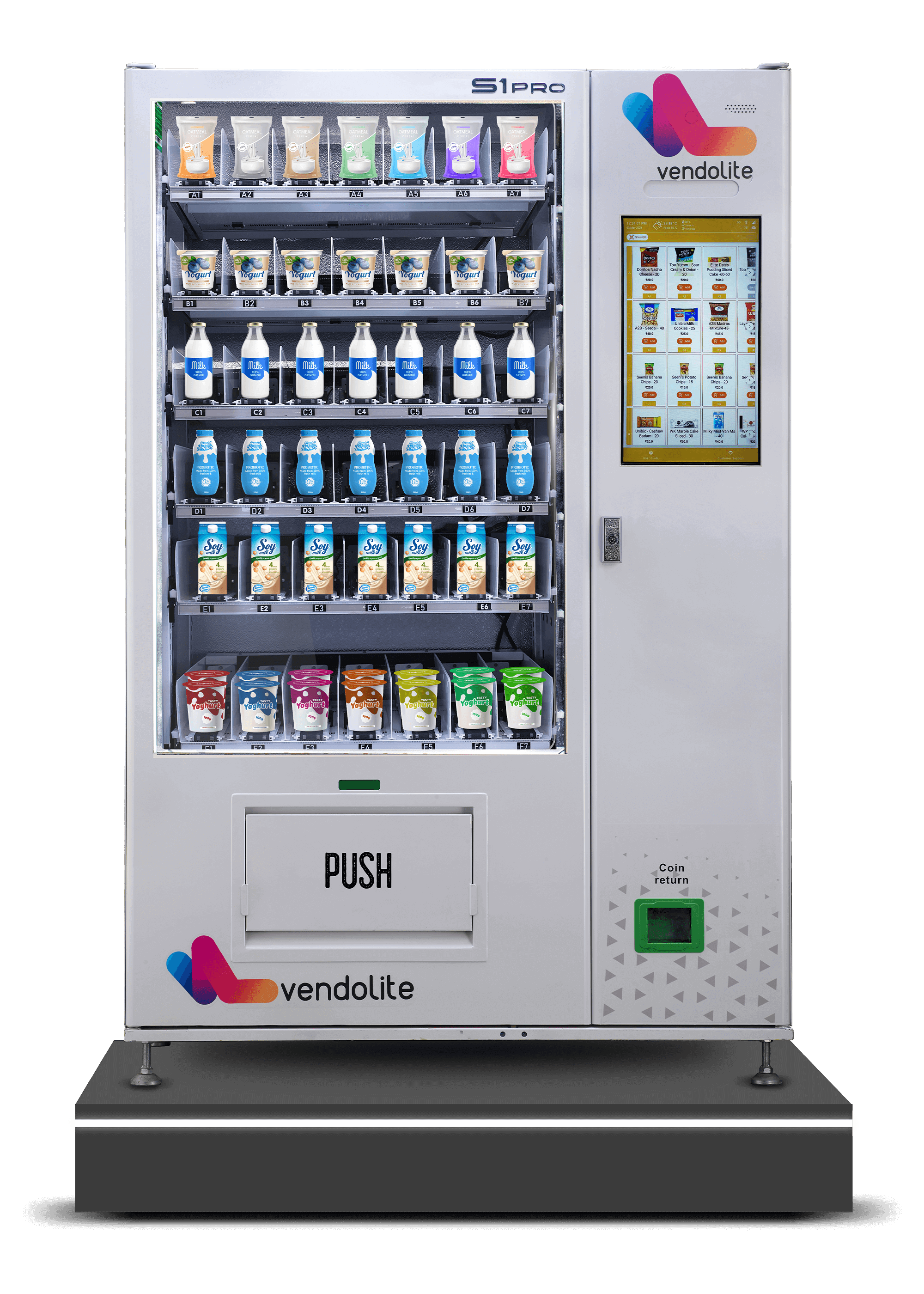 Dairy vending machine