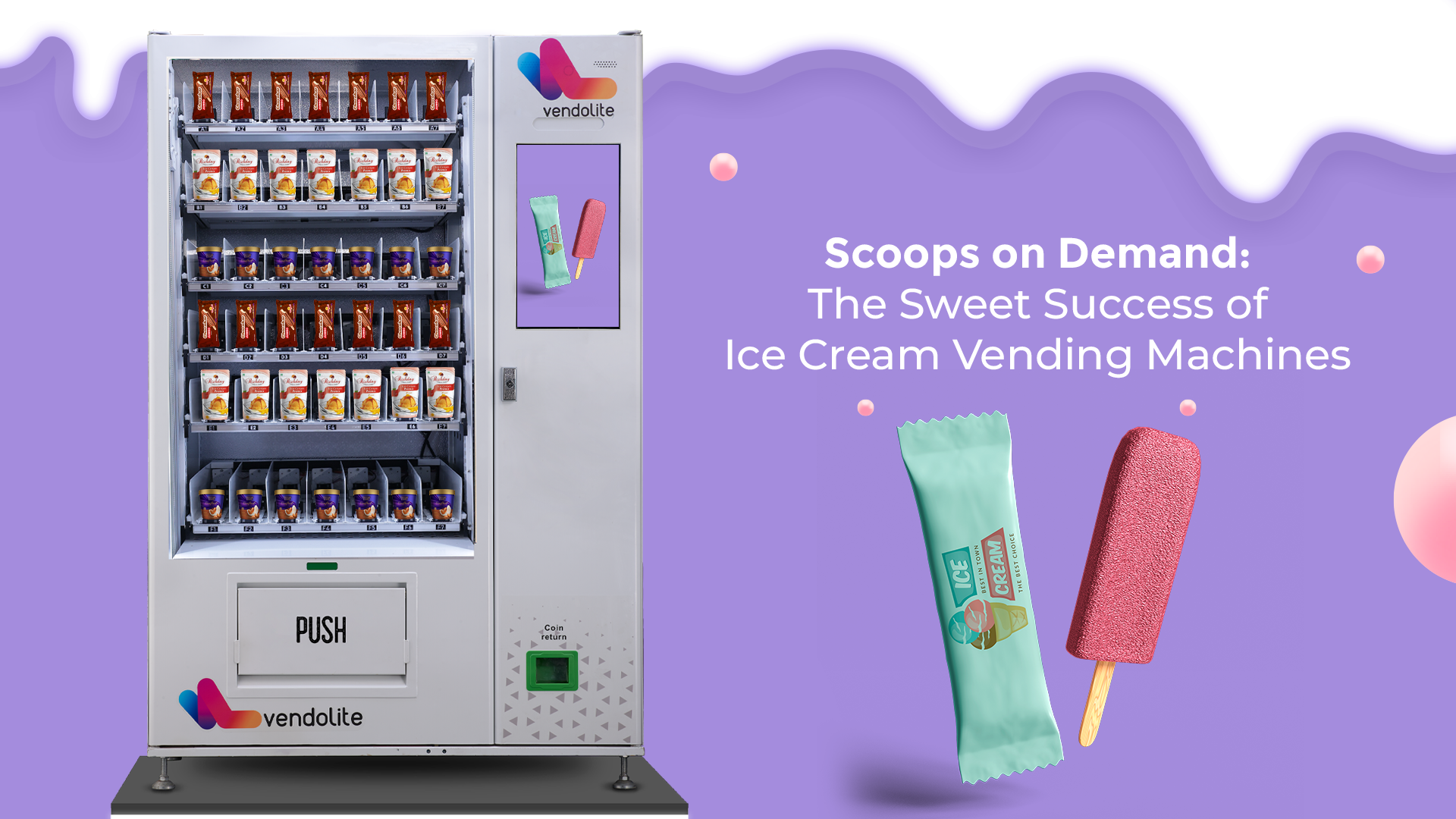 Scoops on Demand: The Sweet Success of Ice Cream Vending Machines