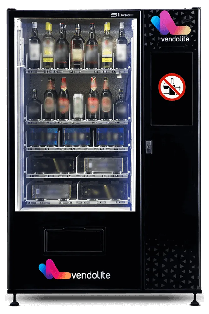 Liquor vending machine
