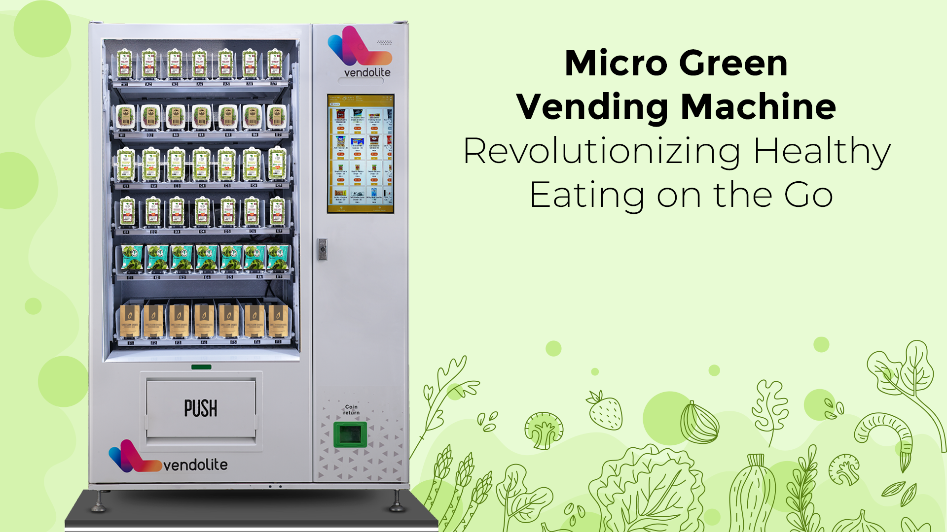 Micro Green Vending Machine: Revolutionizing Healthy Eating on the Go