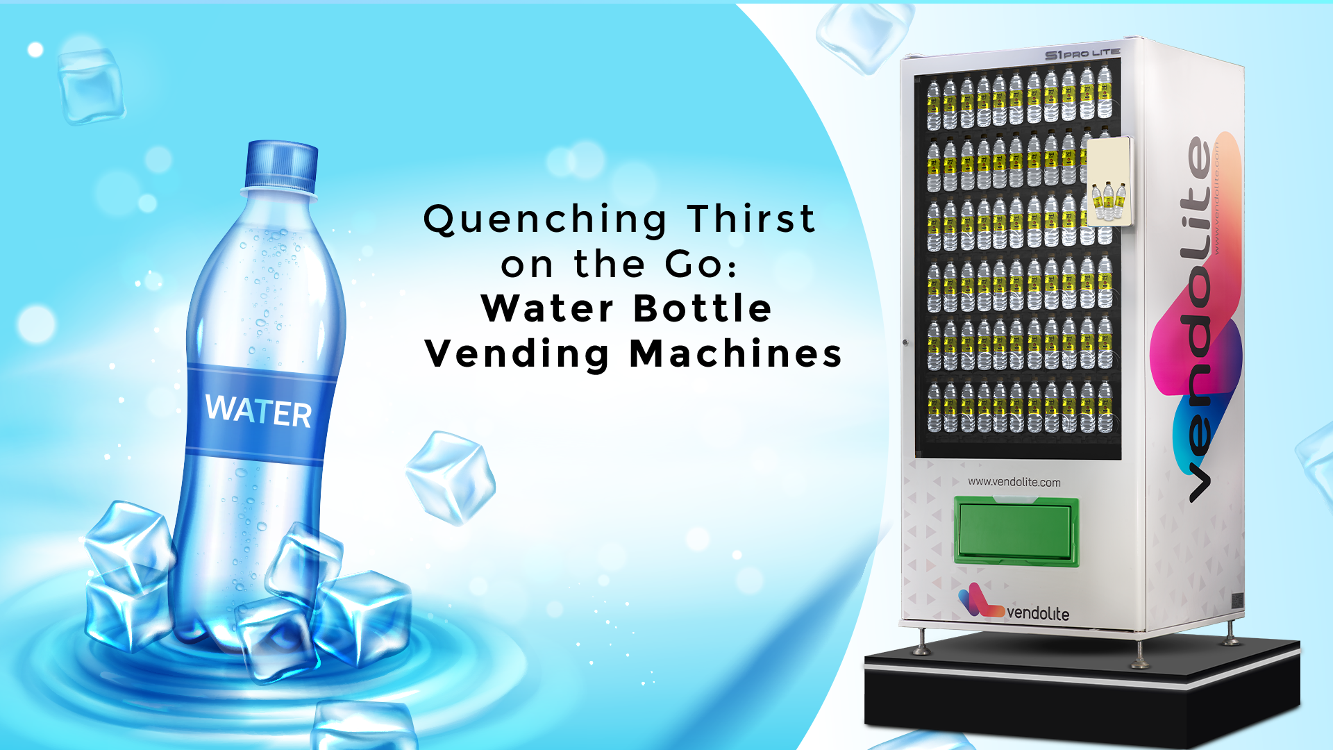 Quenching Thirst on the Go: Water Bottle Vending Machines