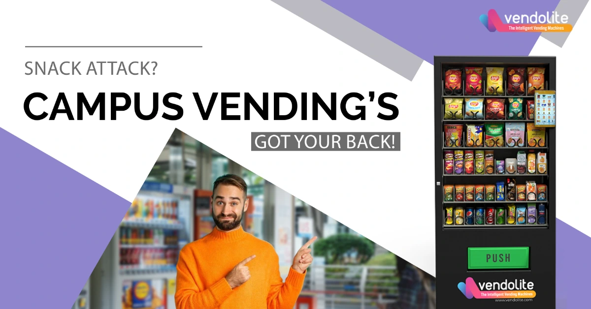 snack attack campus vending machine new