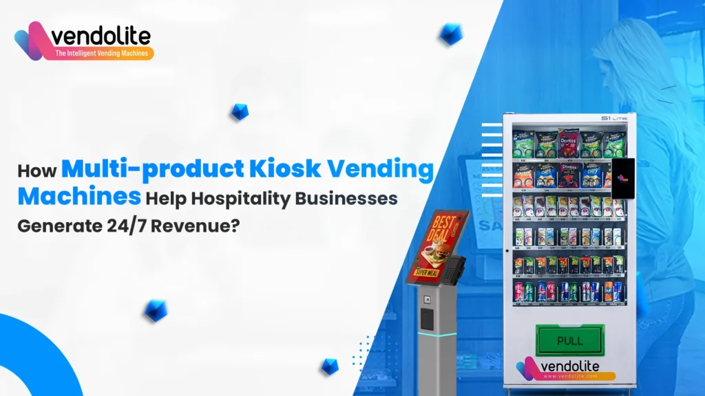Kiosk vending machine