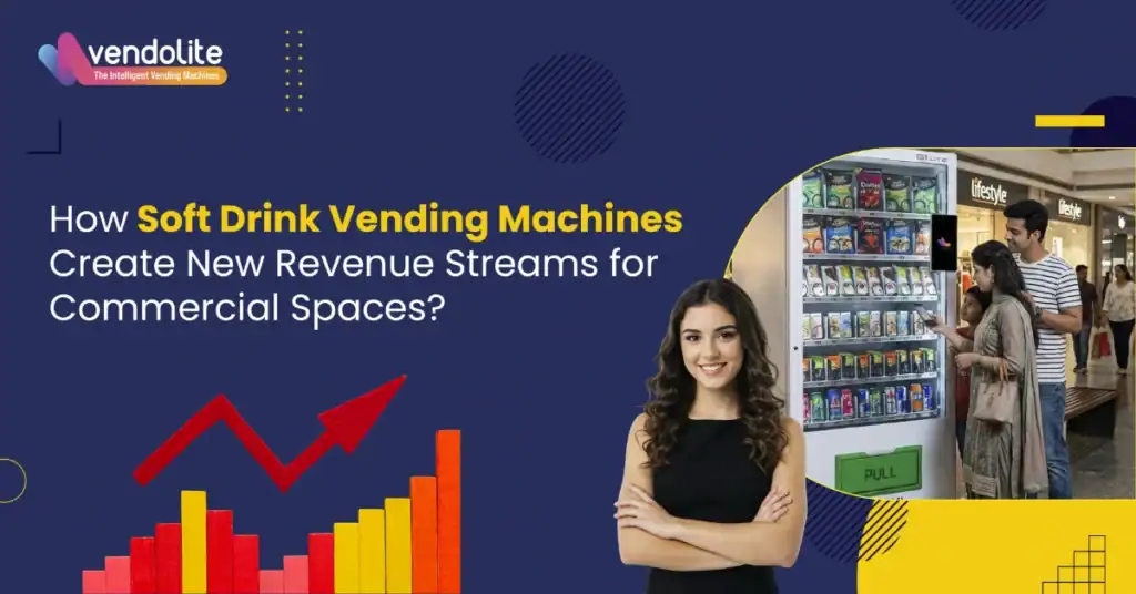 Soft drink vending machine