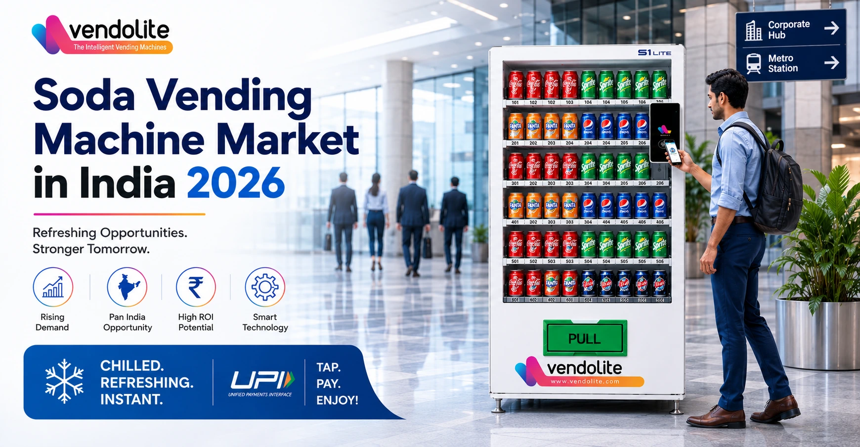 soda vending machine market india