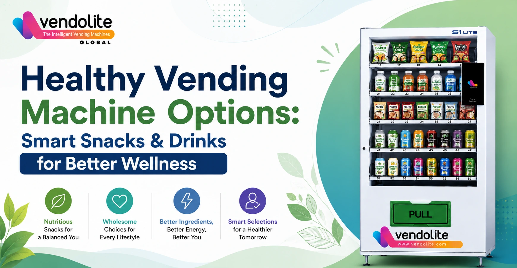 healthy vending machine options