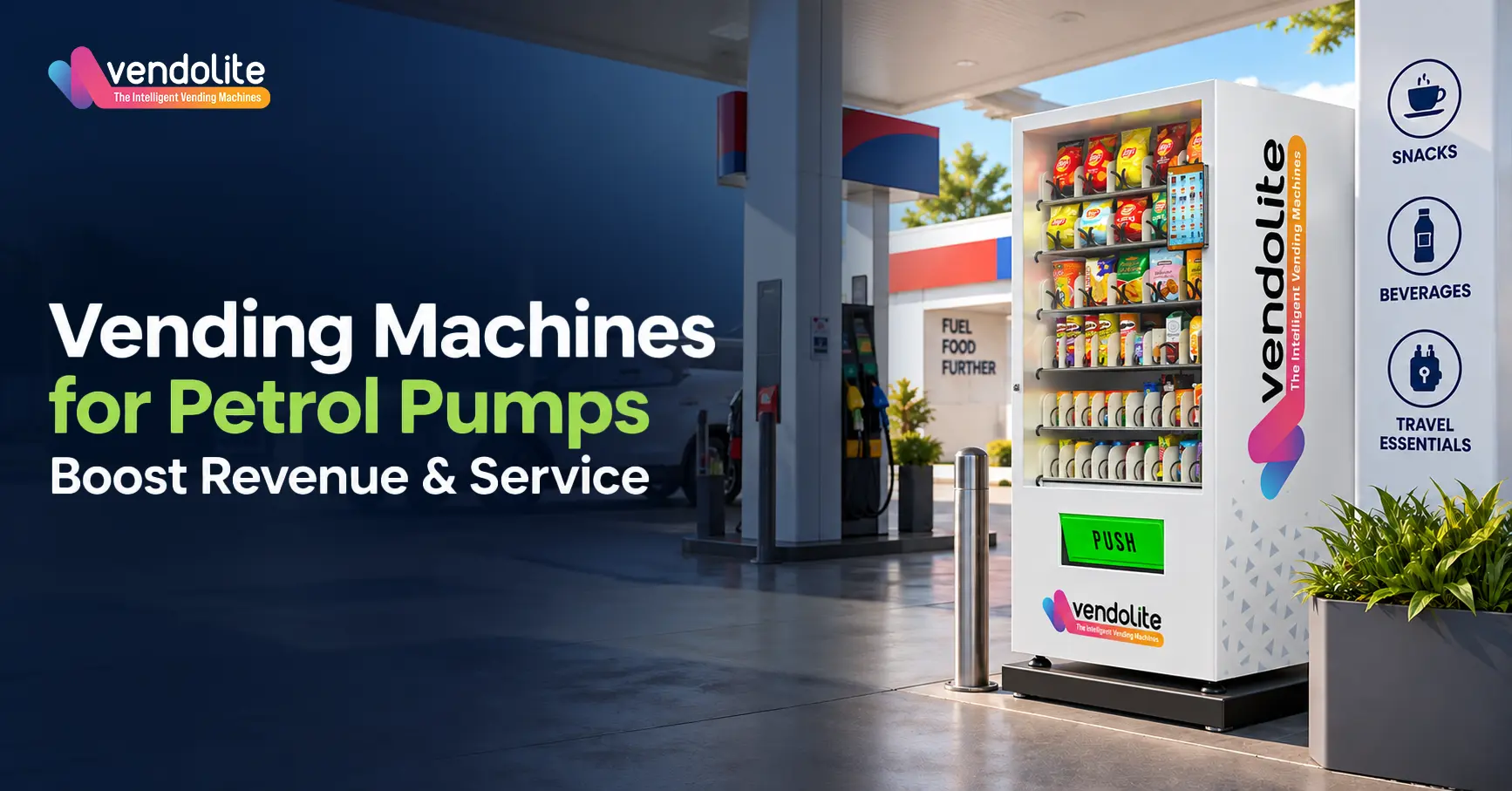 Vending machine for Fuel Bunks